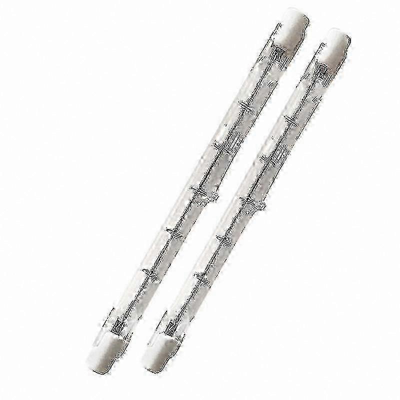 2-Pack Dimmable R7s Halogen Bulbs for Floodlight 118mm Linear Design Security Lighting Solution