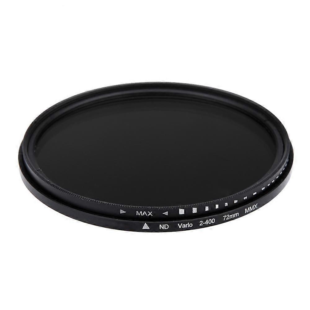 72mm ND Fader Neutral Density Adjustable Variable Filter ND 2 to ND 400 Filter