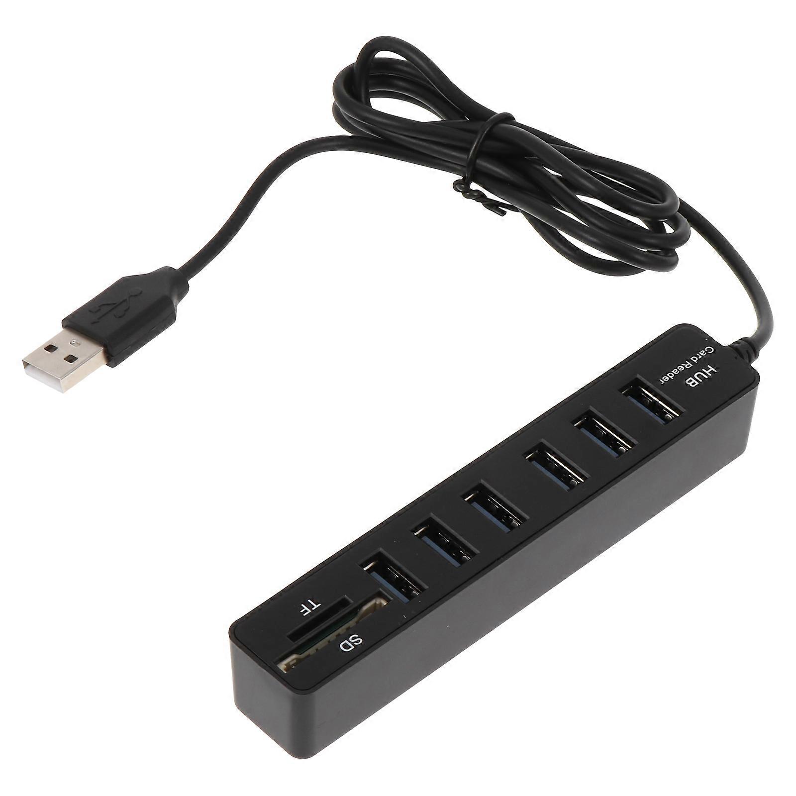 Usb2.0 Data Hub Multi-Function USB Hub for Computer Use 1Pcs