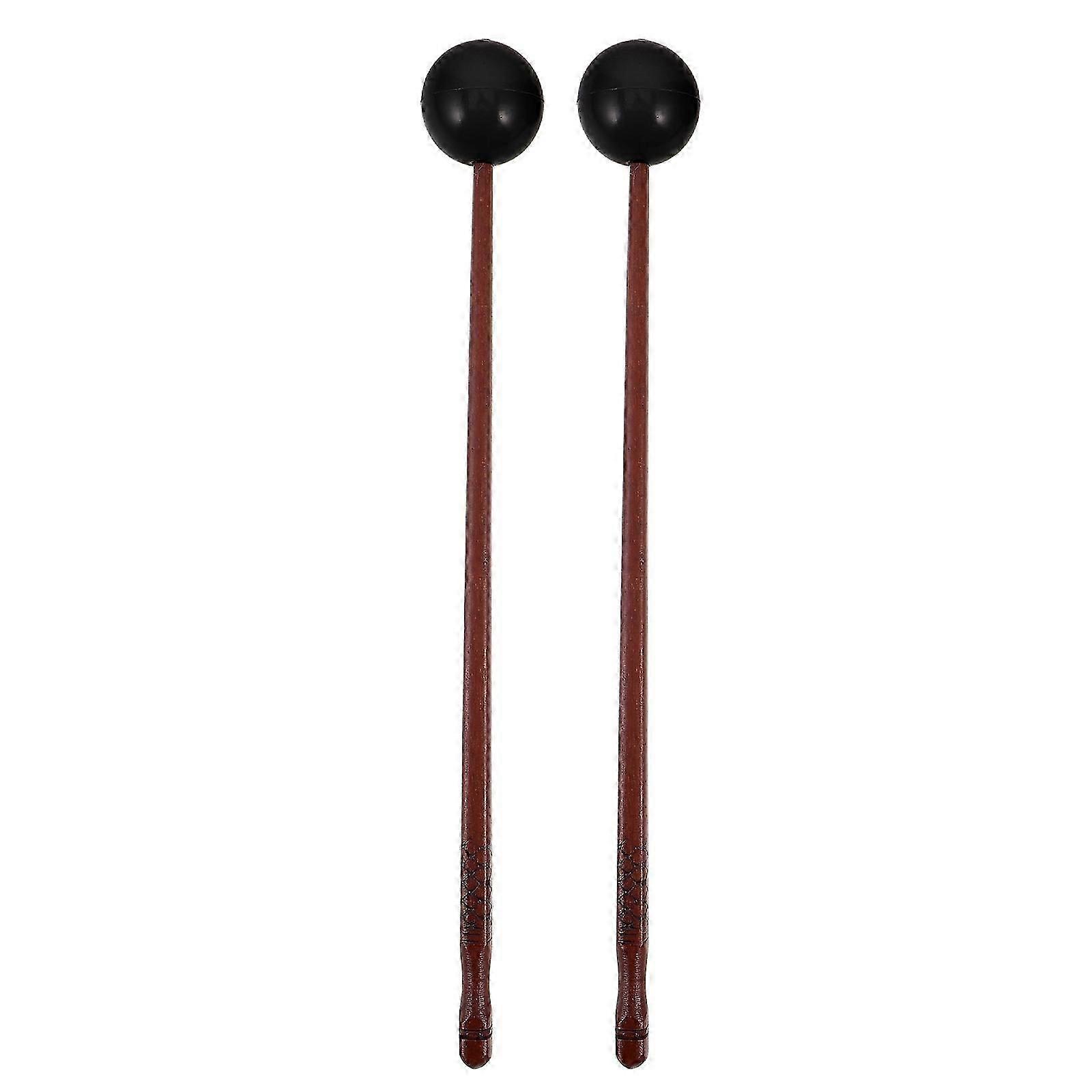 Rubber Head Mallets Glockenspiel Mallets compatible with Musical Instruments 6Pcs