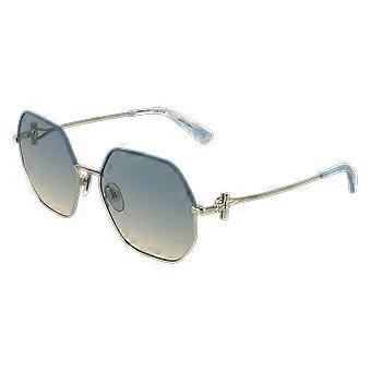 Sunglasses LONGCHAMP LO191S 729 GOLD/GRADIENT BLUE 58/17/140 FEMALE