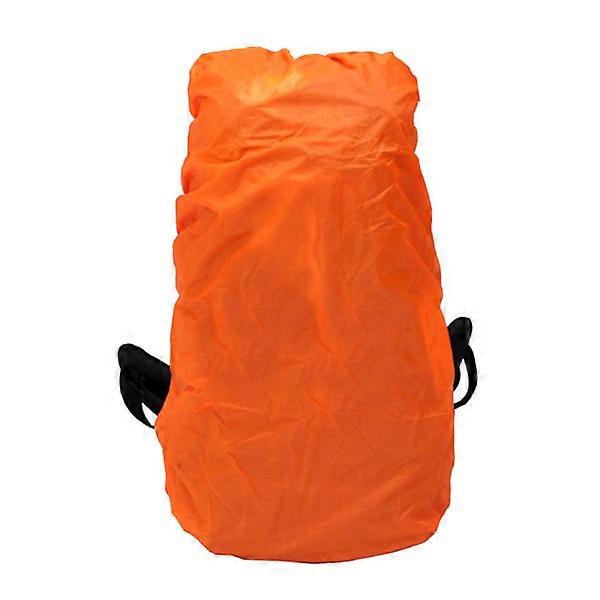 Housse imperméable orange pour sacs à dos