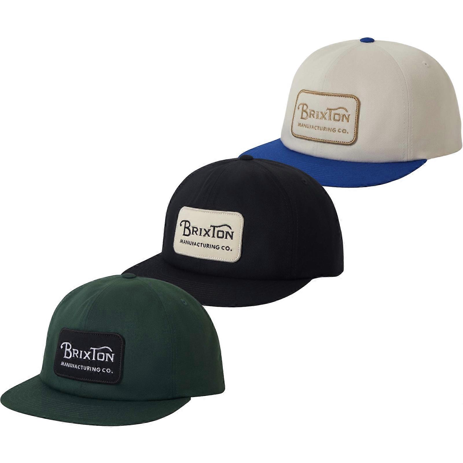 Brixton Mens Grade Snapback Baseball Cap