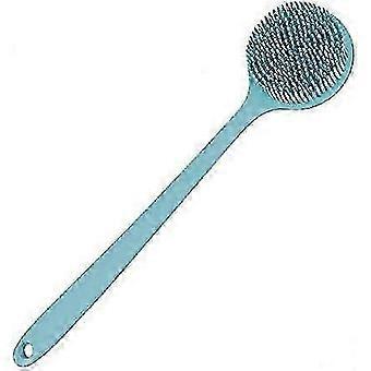 Back Scrubber for Shower Soft Silicone Bath Body Brush with Long Handle-Good1