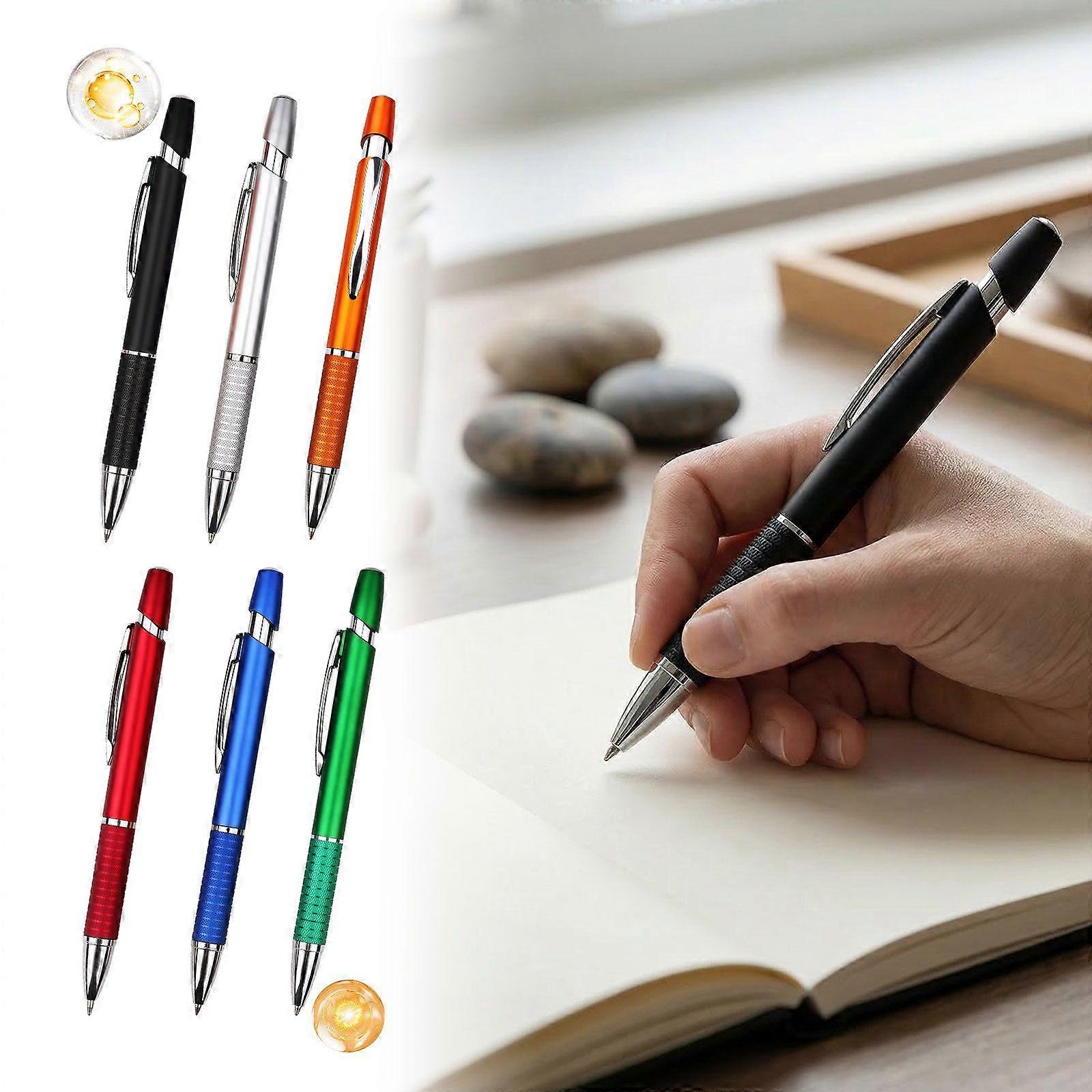 Black Quick-Drying Ballpoint Pen  Smudge-Resistant, Smooth Writing