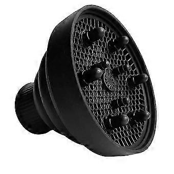 Universal Silicone Hair Dryer Diffuser Cover Adjustable Foldable compatible with Curls and Blow Drying Electric Hairdressing Dryer