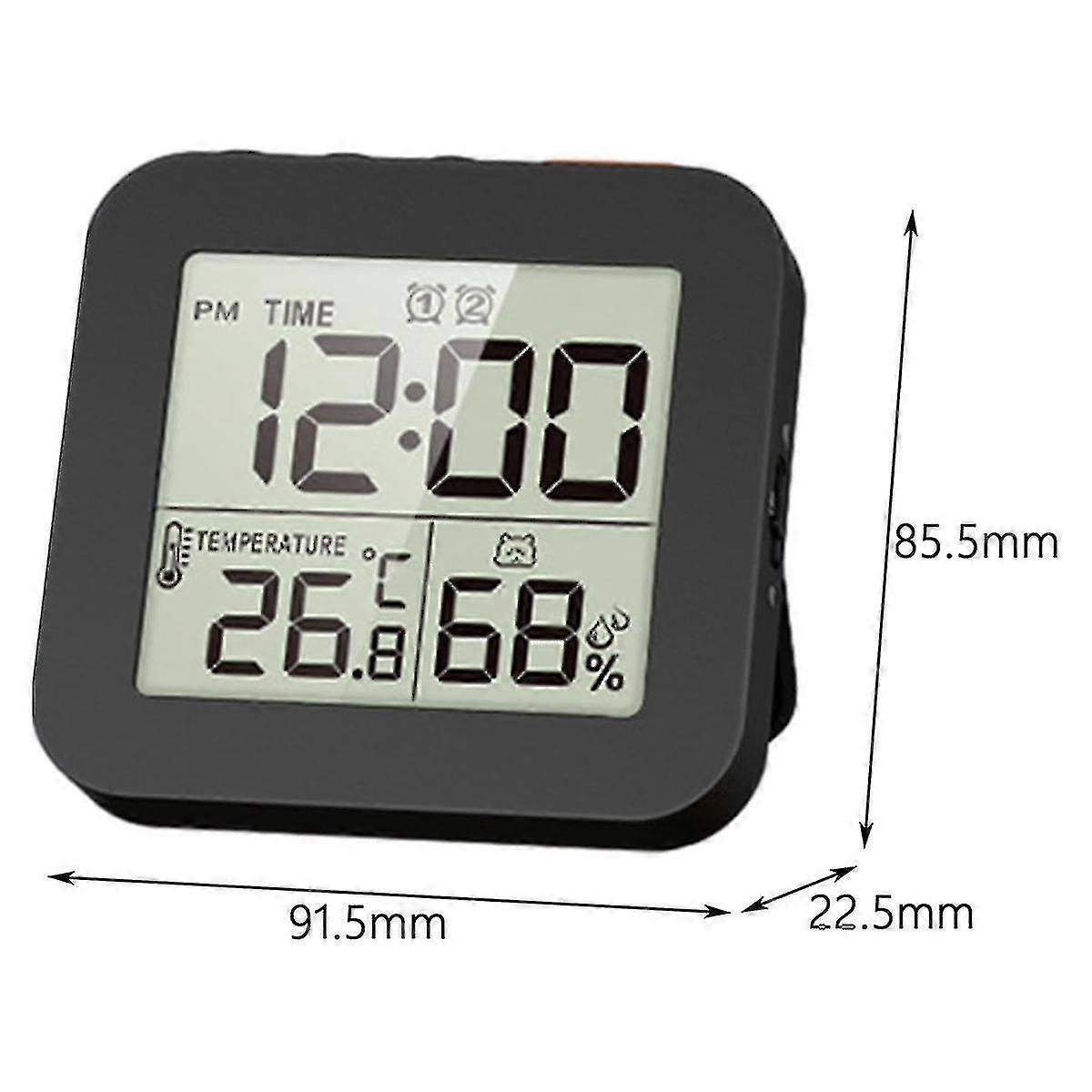 Kitchen cooking timer with count-up and count-down function, battery-powered digital timer with disp