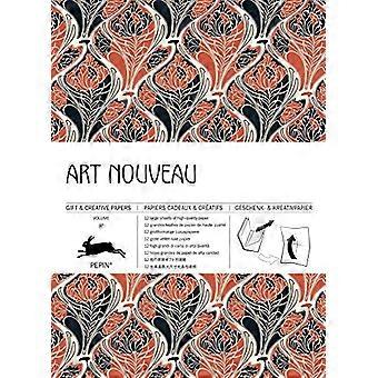 Art Nouveau: Prezent & Creative papieru książki Vol. 87