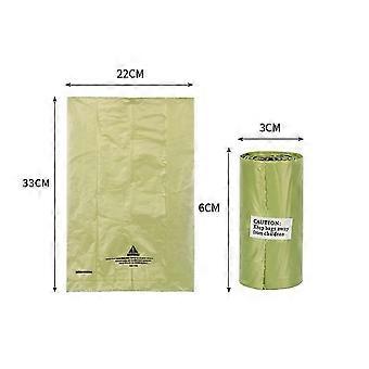 600 Pack Dog Poop Bags 2 Colors Suitable For Dog Poop Bags On The Go 33 x 22 cm Polyethylene Material Black, Blue, Pink, Yellow, Green (40 Rolls of 15