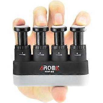 Vingerversterker, 4 Spanning Verstelbare Handgreep Trainer Ergonomische Siliconen Trainer voor Gitaar, Piano, Trigger Finger Training, Artritis Therapie an