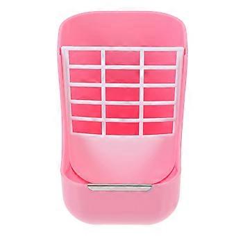 Chinchilla Feeder Small Pet Feeding Bowl for Bunny 3Pcs Pink Feeder