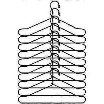 Black Metal Doll Clothes Hangers for Doll Clothes 20Pcs Mini Hangers