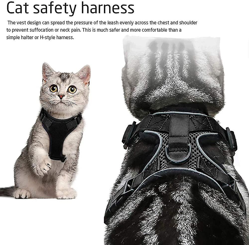 Cat Harness, Leash Harness For Cats Escape-proof Puppy Harness, Soft Rabbit