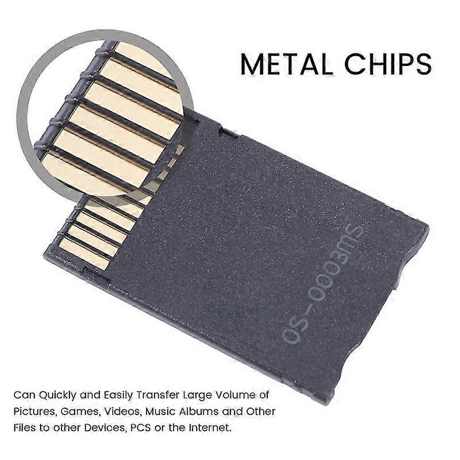 Mini MicroSD TF to MS Adapter SD SDHC Card Reader for & PSP Series