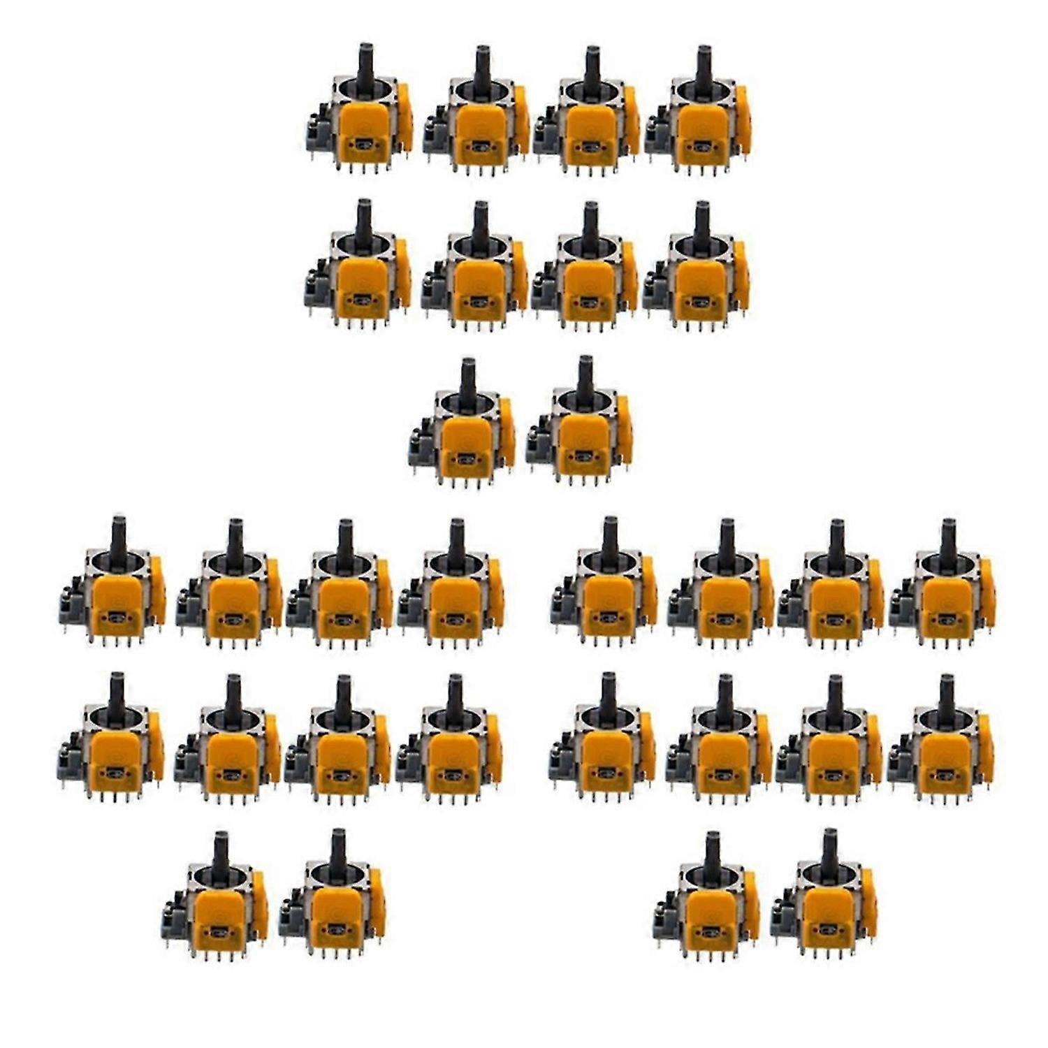 30PC for PS5 Hall Electromagnetic High Precision Adjustable Joysticks