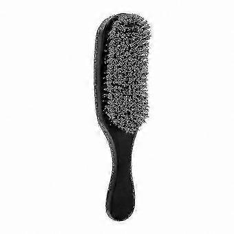 Anti-Static Hair Brush with Natural Bristles compatible with Smooth Styling & Frizz Control