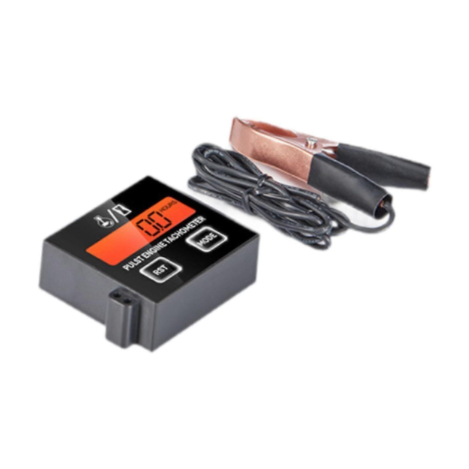 Digital Chainsaw Tachometer, Compatible with Motocross Lawn Mower Small Engine