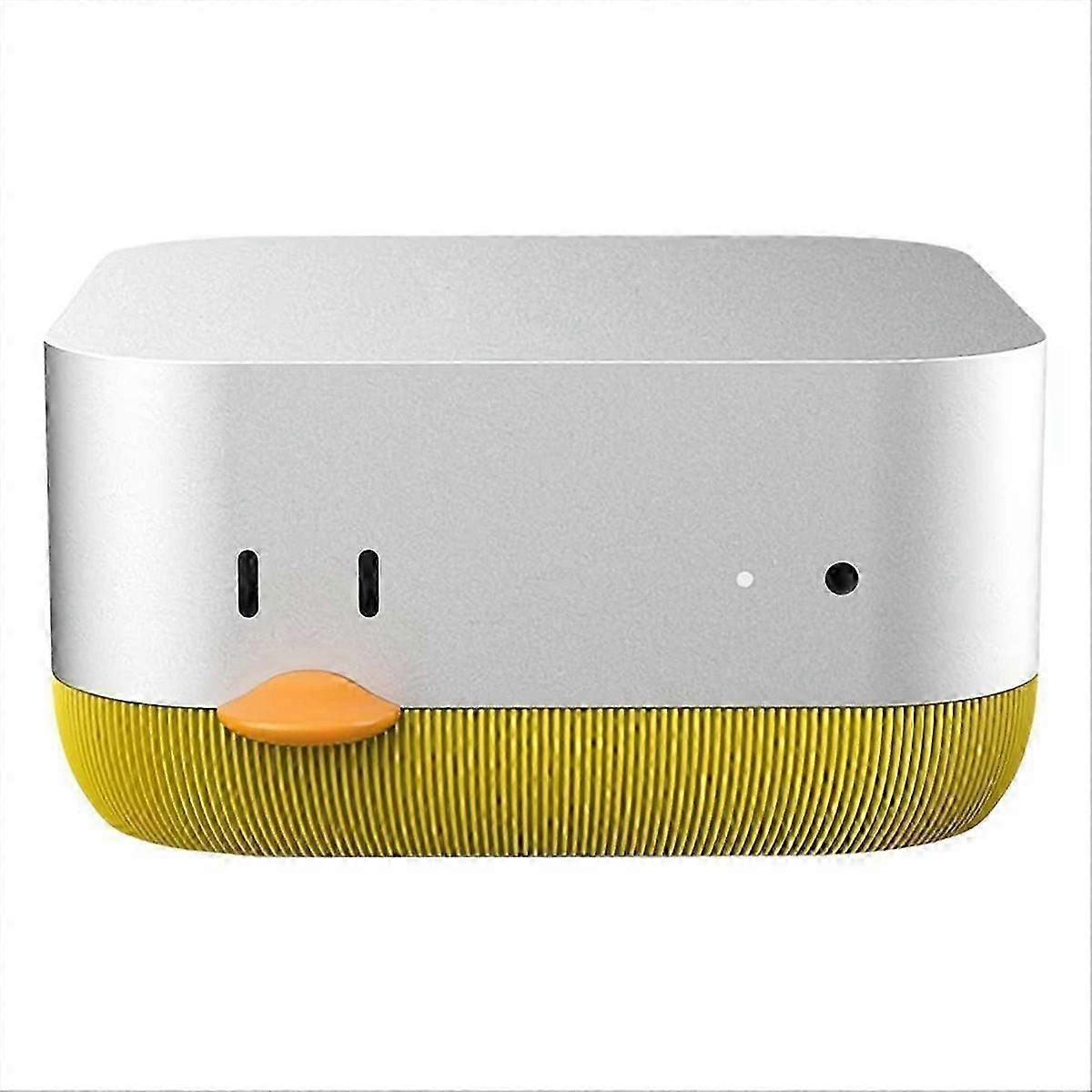 compatible with Macmini M4 Heat Dissipation Bracket Yellow