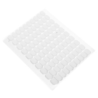 Nail Adhesive Tabs Oval Double-Sided Transparent Acrylic Glue for 30 Sheets