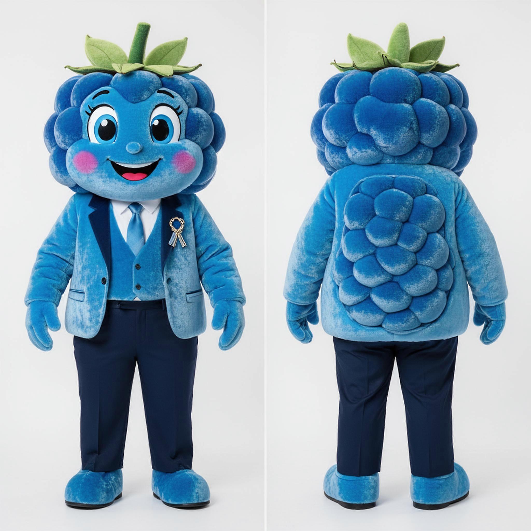 MASTICOT Sky Blue Plump Raspberry Mascot