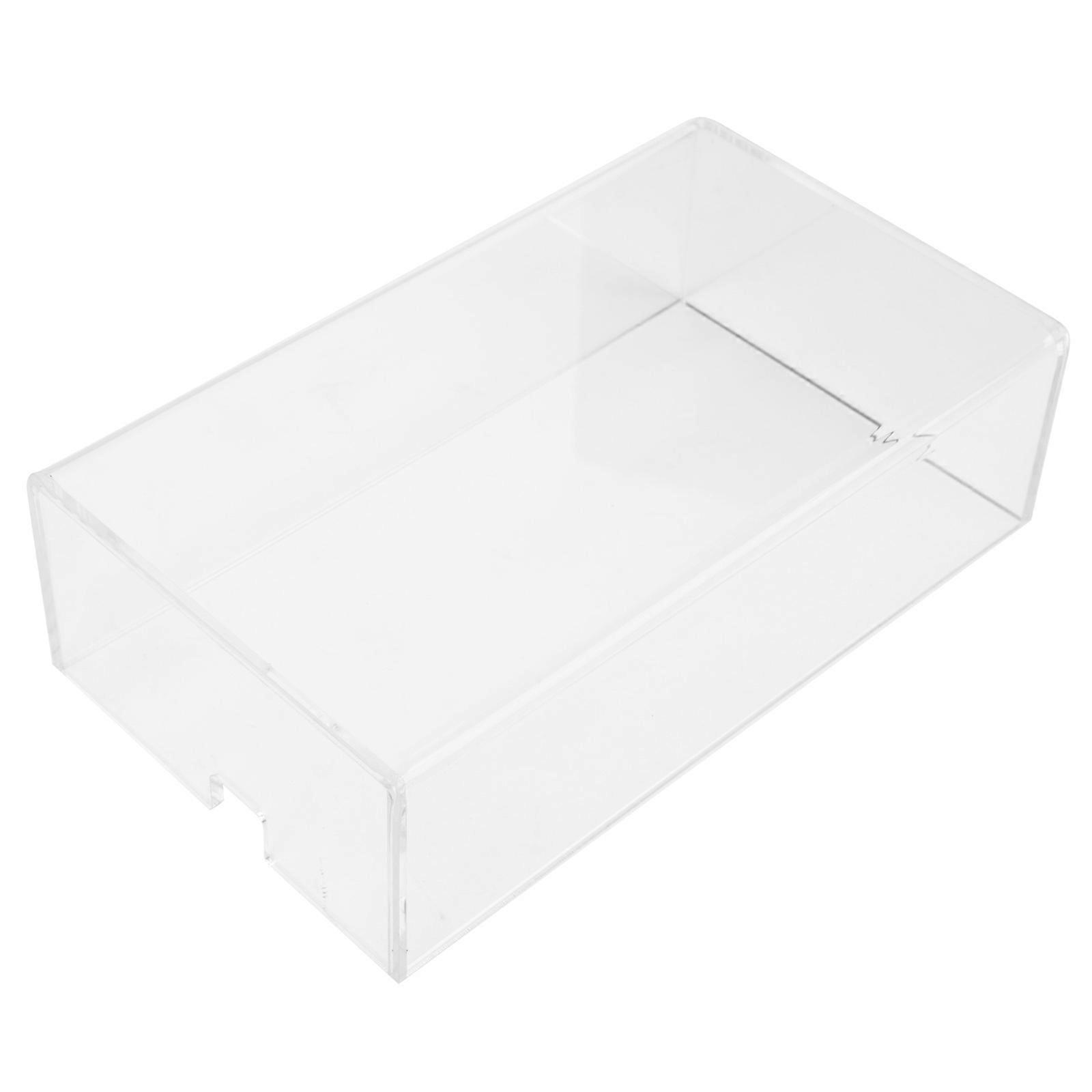 Clear Acrylic Mouse Protector Mouse Box for Protection Transparent