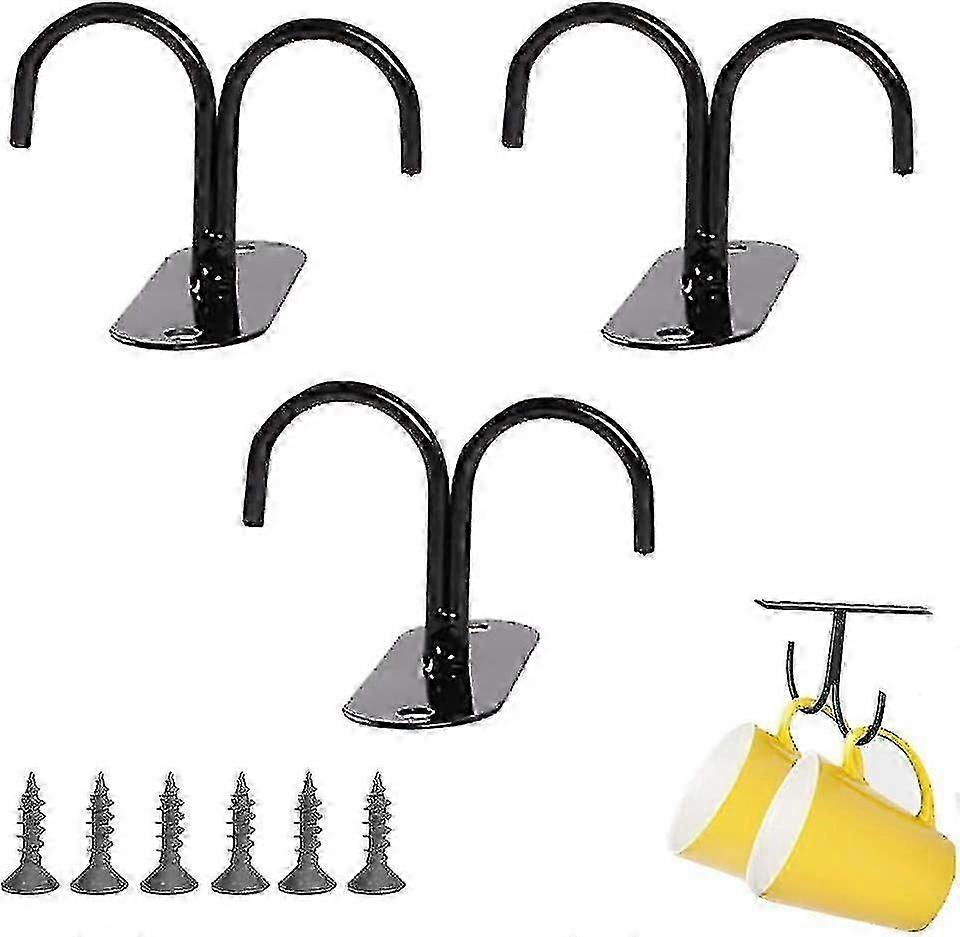 Cup Holder, Cup Hook, Kitchen Storage Hook, Cup Holder With Screws