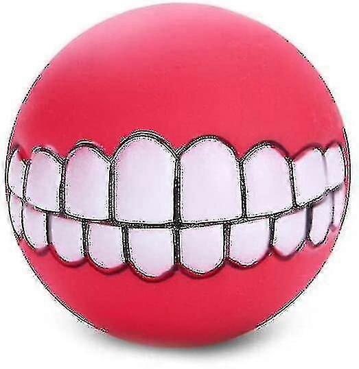 Teeth Ball Jouets Creative Pattern Interactive Nettoyage Mâcher Petit Hk