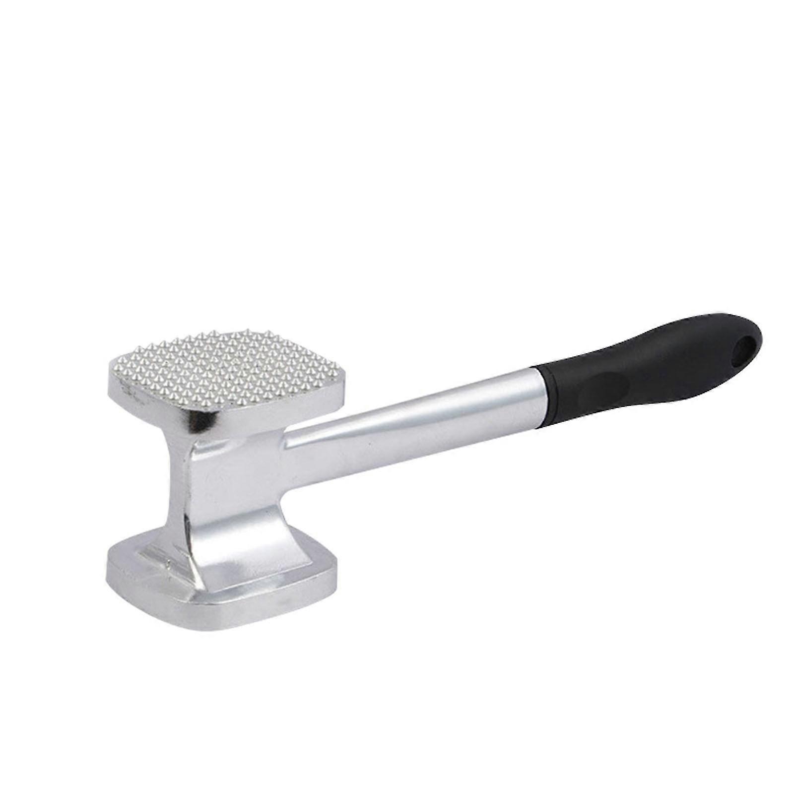 Dual-Function Stainless Meat Tenderiser Hammer