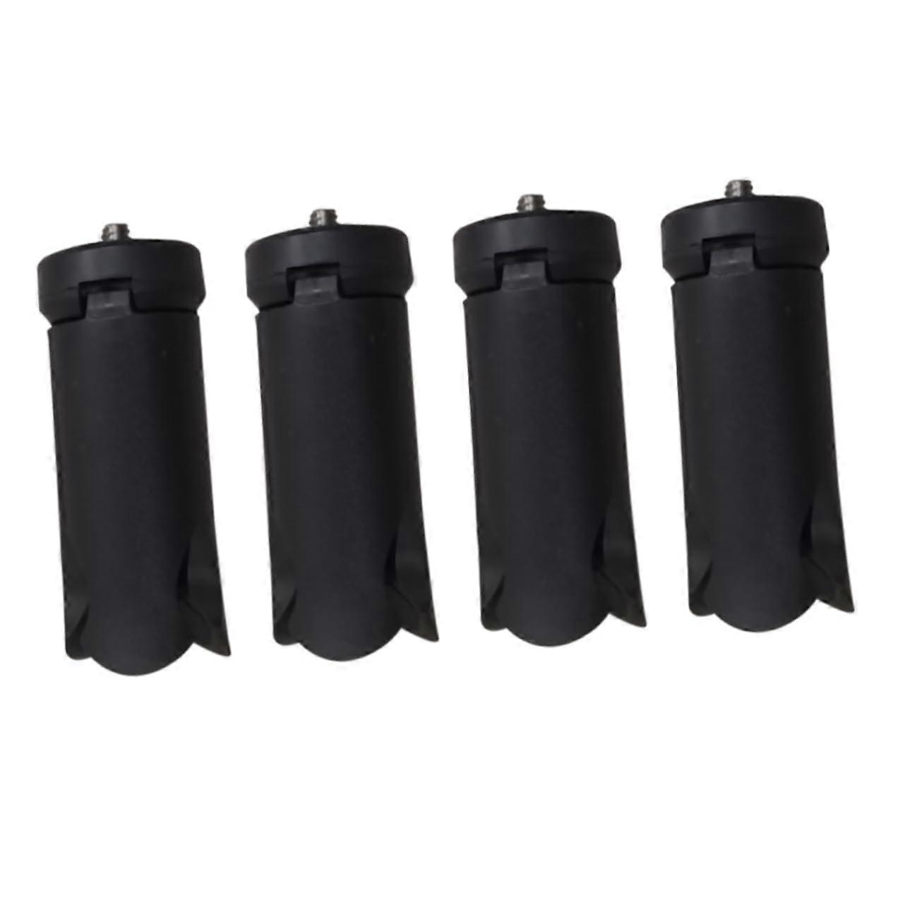 4pcs Mini Tabletop Tripod with Quick Screw Mount, Stable SkidResistant Base for Vlogging and Streaming