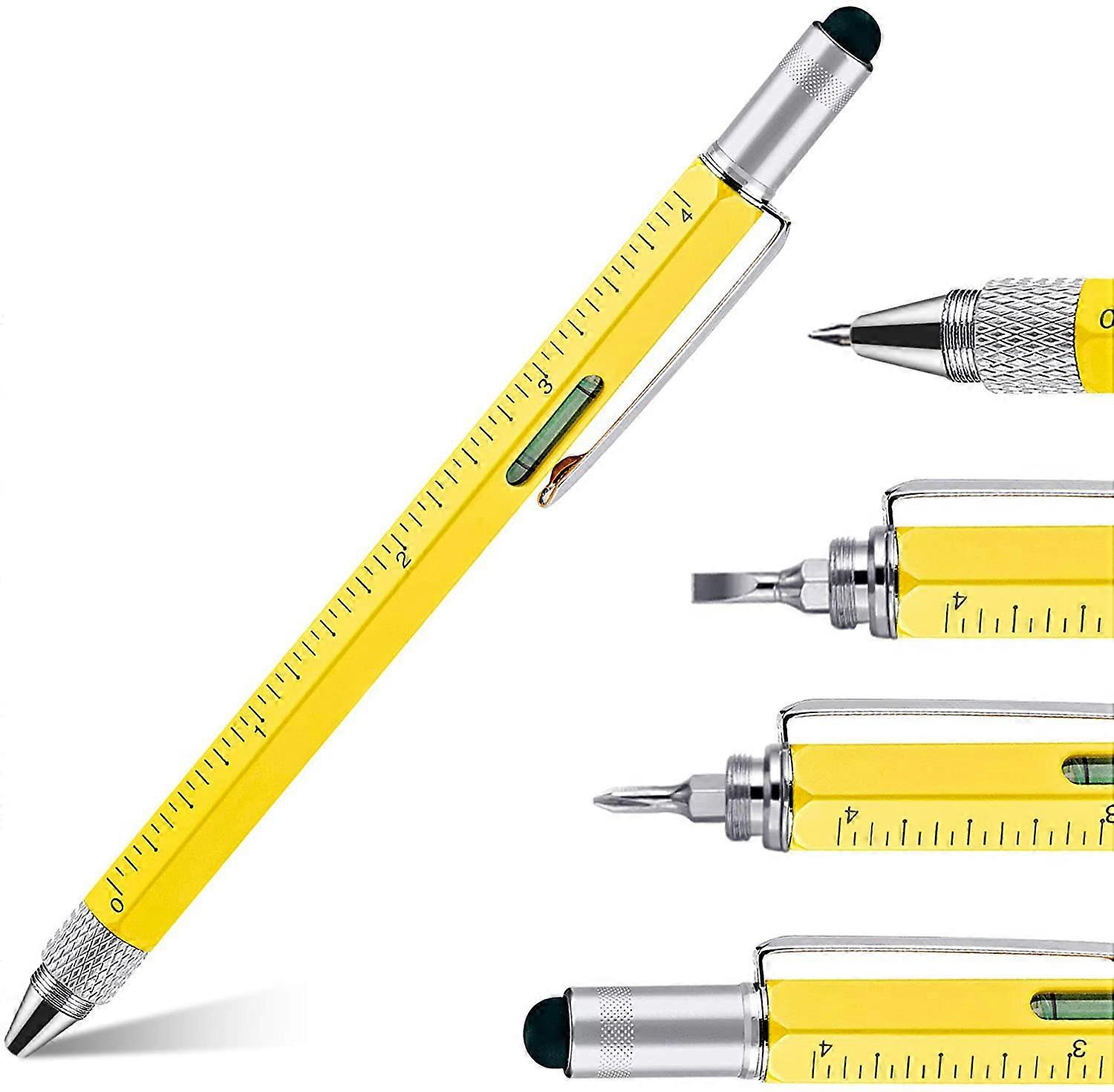 Stylish Modern Multitool Pen, Smooth Writing, Retractable Refill