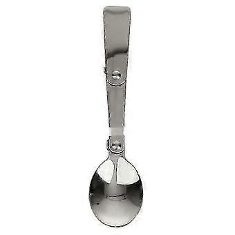 Stainless Steel Camping Flatware Foldable Spoon Outdoor Cooking Utensils