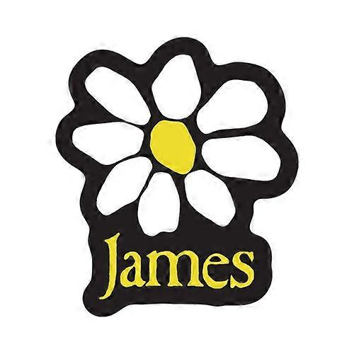 James Logo Daisy Sticker