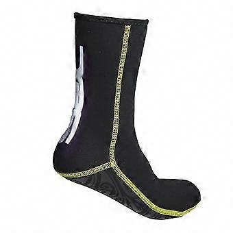 Wetsuit Socks 3mm Neoprene AntiSlip for Men and Women, Snorkeling, Swimming, Surfing, Water Sports, Black, M
