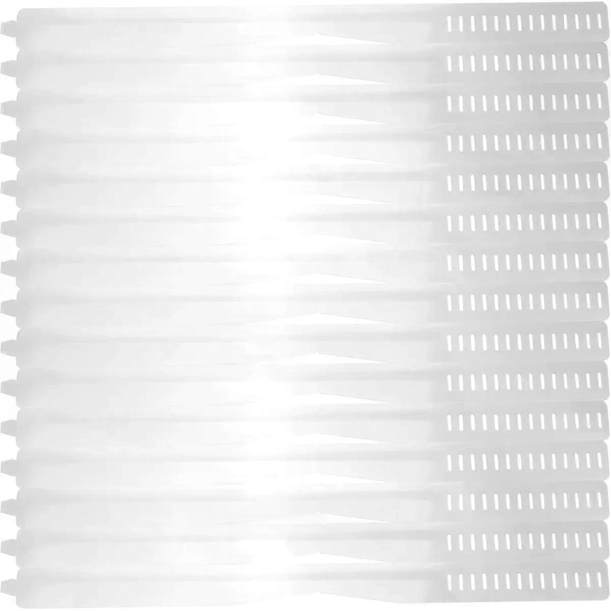Collar Inserts 100pcs Plastic Collar Stays for Shirts