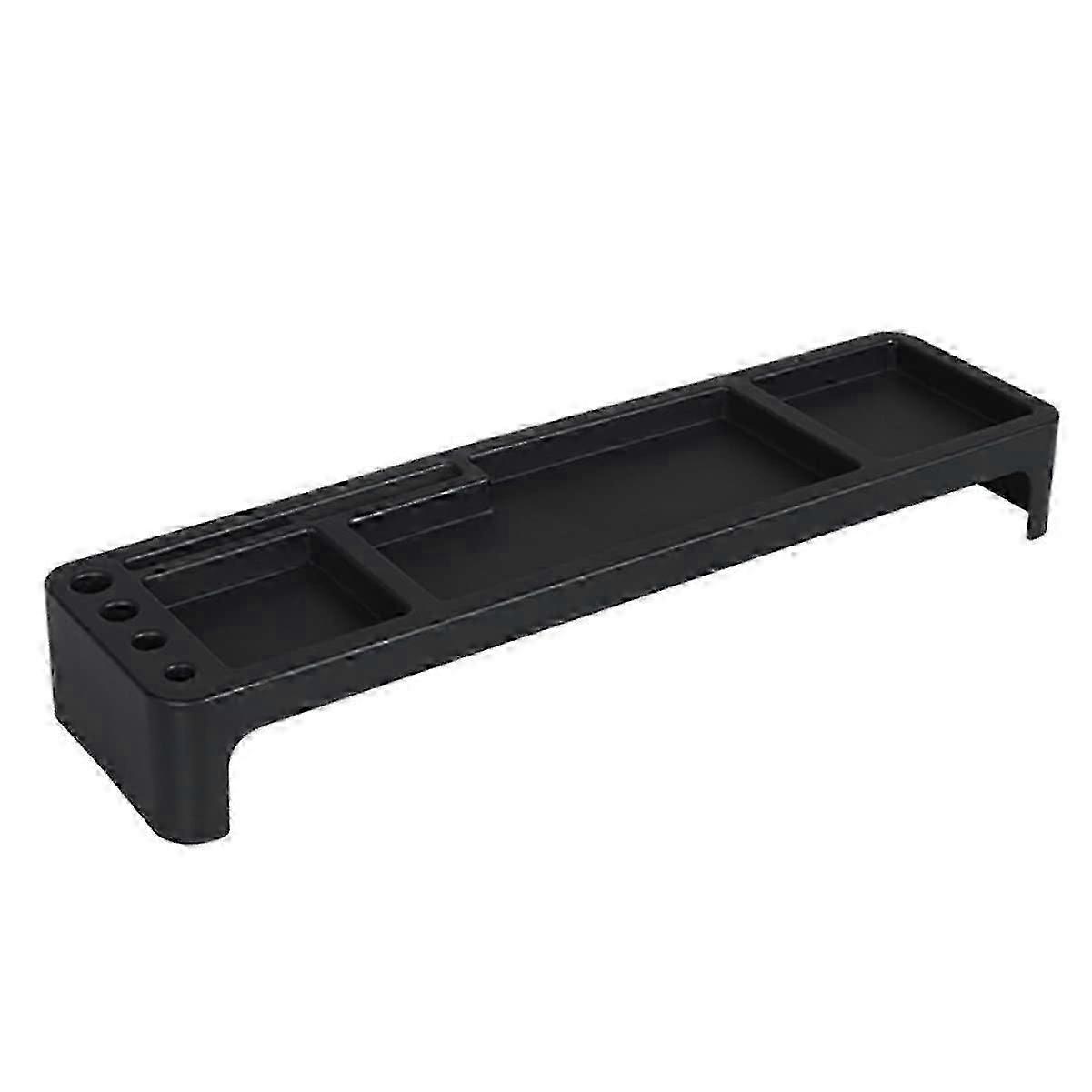 2-Compartment ABS Desk Riser Organizer