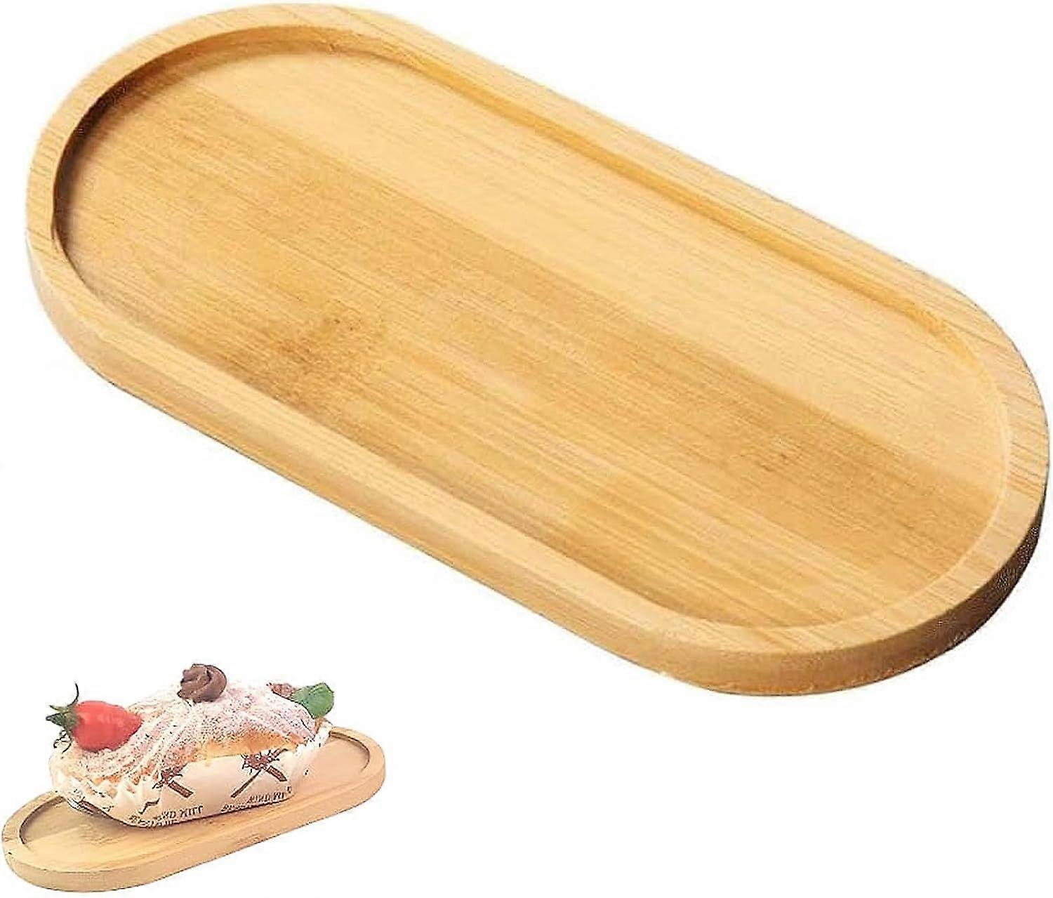 Eco Bamboo Tray Multi Use Oval