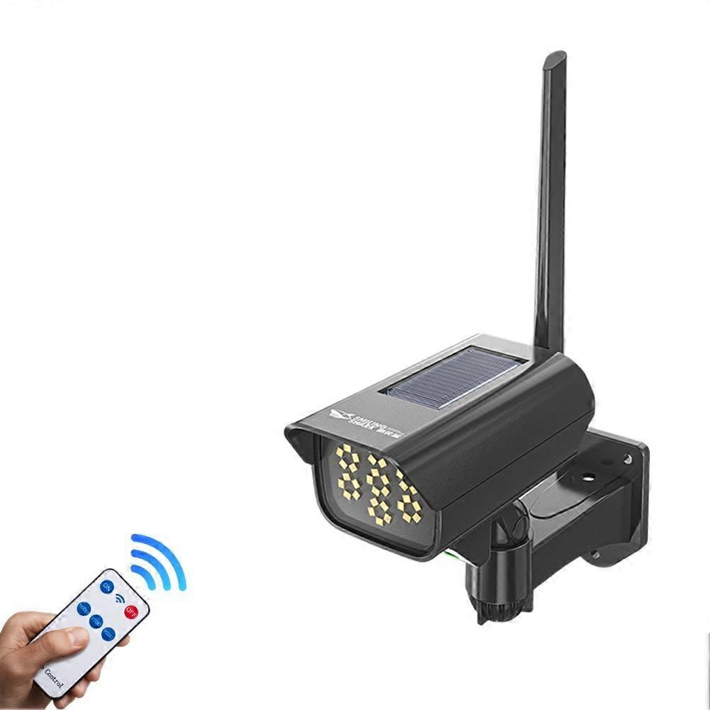 Solar Motion Sensor Light with Camera Shape Design for Yard and Driveway