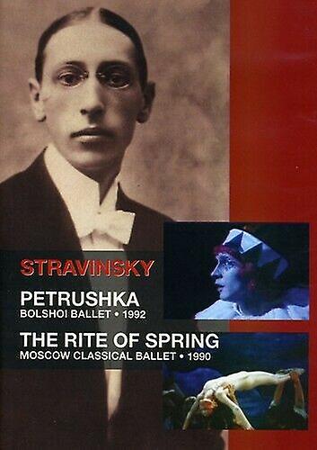 Stravinsky PetrushkaThe Rite of Spring DVD (2018) cert E NEW - Region 2
