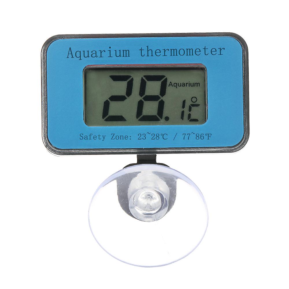 Digital Lcd Aquarium Thermometer With Suction Cup Waterproof