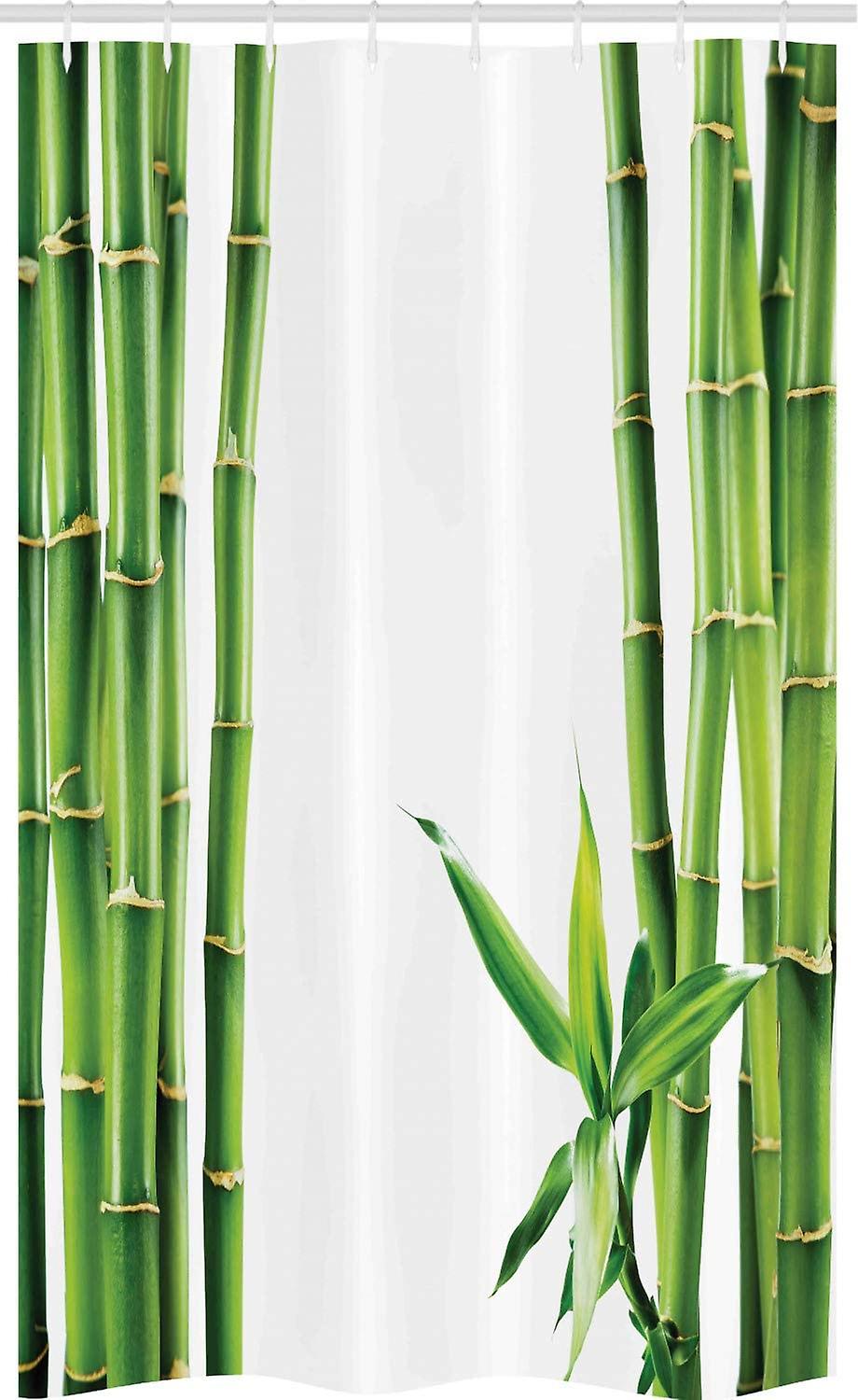Bamboo Branches Plant, Hooked Fabric Bathroom Set