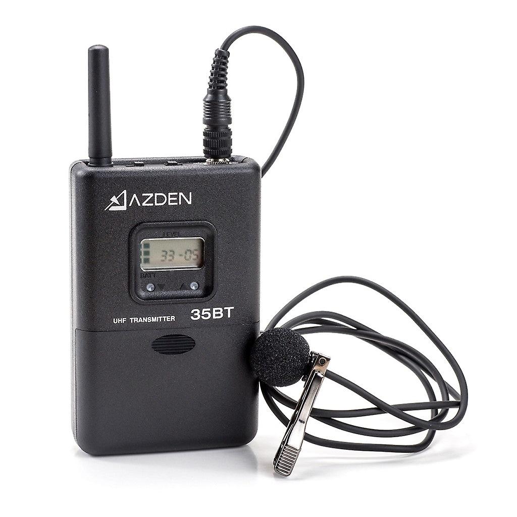 Azden 35bt 300 Series Uhf Body Pack Wireless Microphone Transmitter Azd35bt
