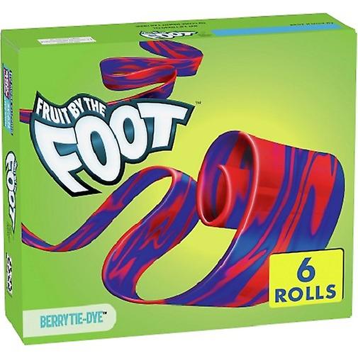 Obst am Fuß rollt Snacks mit Fruchtgeschmack Beeren Krawatte Die
