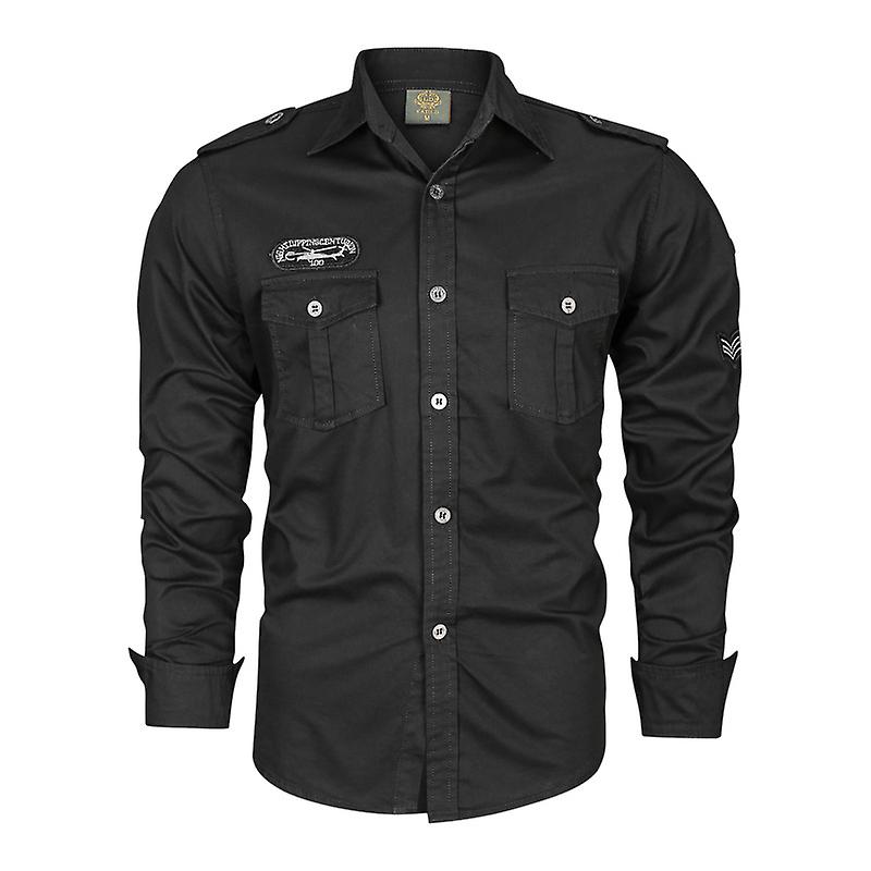 Erkek Pamuklu Askeri Taktik Gömlekler