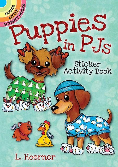 Puppies In Pjs Sticker Activity Book by Amber Maine Paperback
