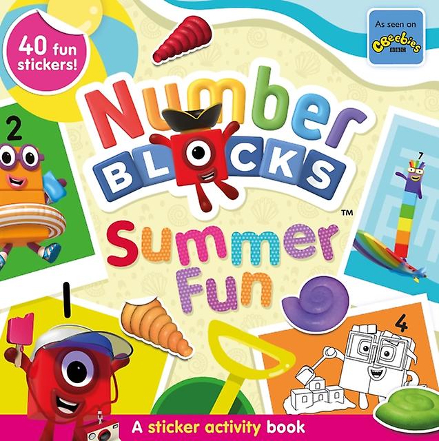 Numberblocks Summer Fun A Sticker Activity Book by Sweet Cherry Publishing Paperback