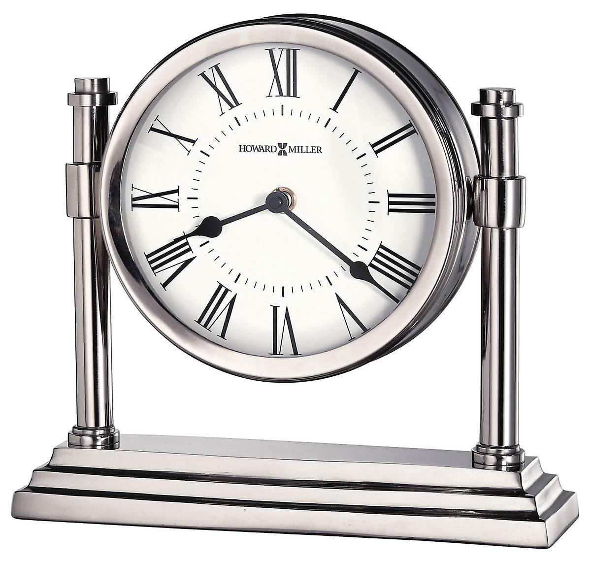 Howard Miller Drayson Mantel Clock - Chrome
