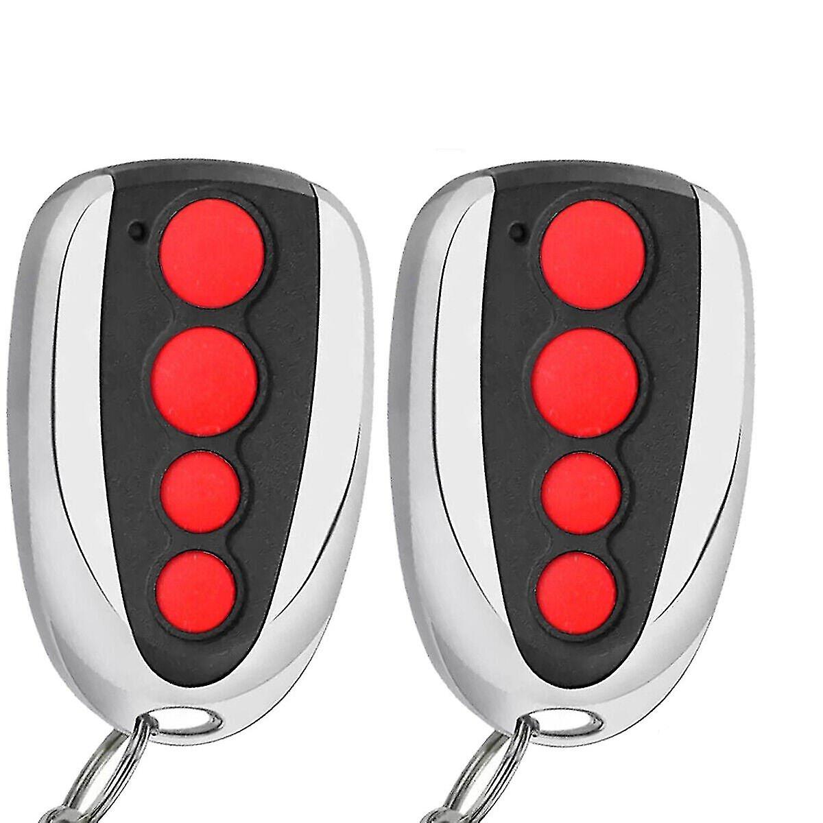 2 Pack | Replacement Steel-line Zt-07 Garage Door Remote Suits Sd800 Opener Transmitter