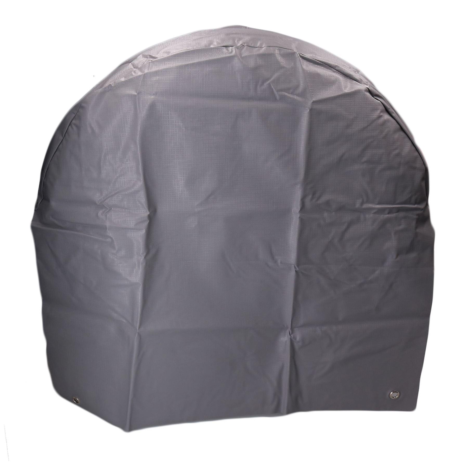 Caravan Single Wheel Arch Cover Tyre Protector Awning Sheet Easy Fit with Pegs