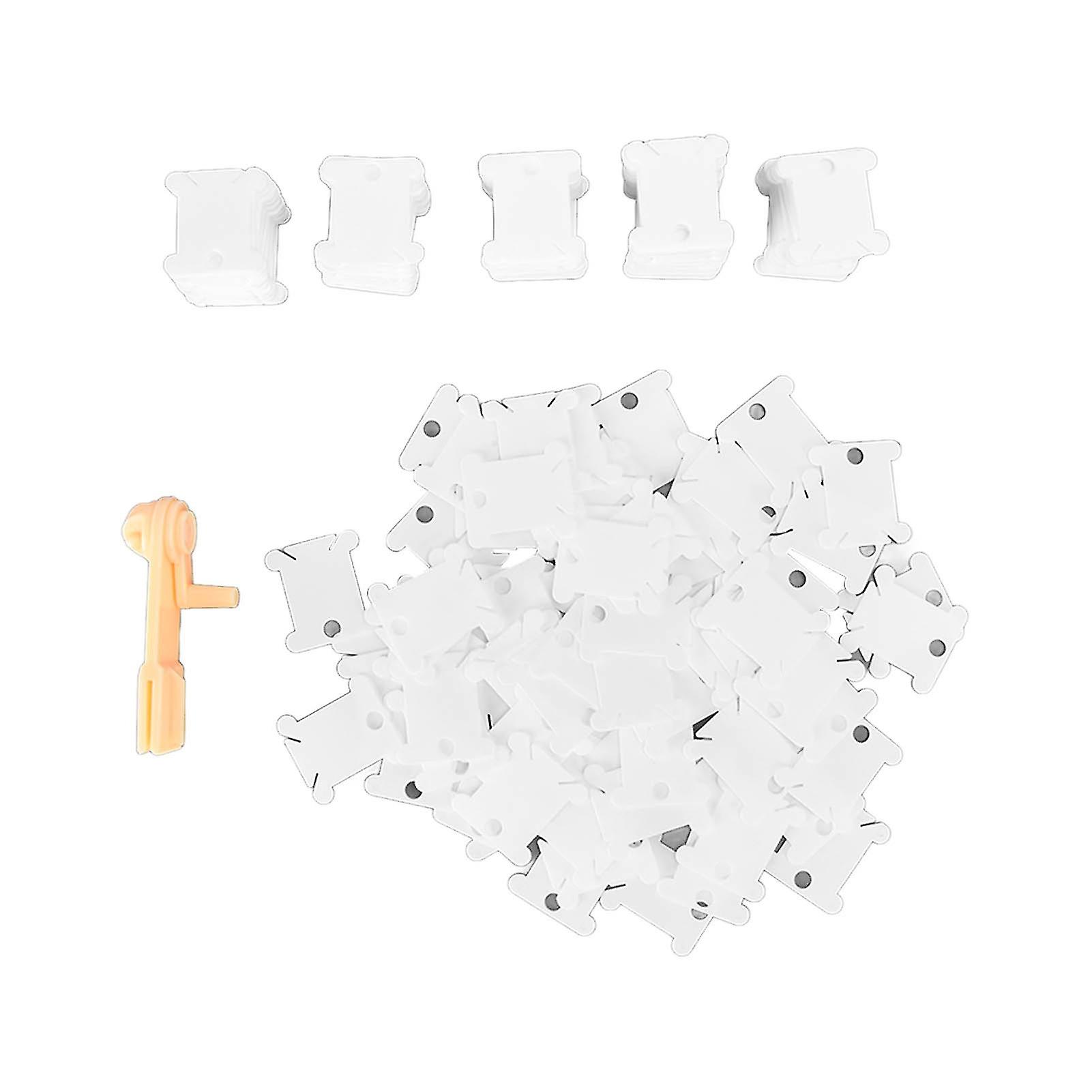 360Pcs Plastic Floss Bobbin Sorting Storage Function Anti Rust Practical DIY Sewing Thread Storage for Sewing