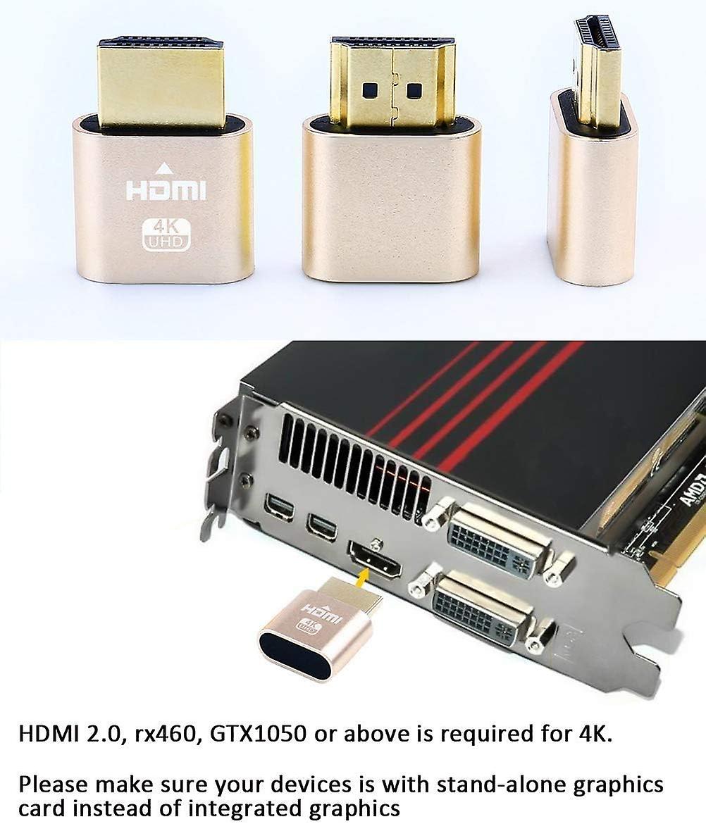 FUERAN Nuovo 3RD HDMI Plug Headless Ghost Display Emulatore Premium FUERAN Nuovo 3RD HDMI Plug Headless Ghost Display Emulatore Premium